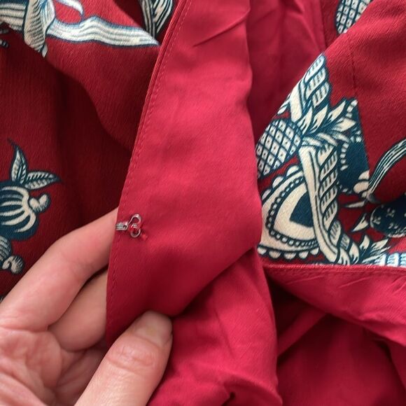 NWT FARM Rio Tropical Landing Mini Wrap Dress Women Size M - Picture 12 of 15